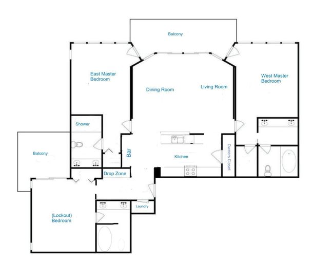 Property amenity 5, Long Beach Resort Tower II #401, Bay