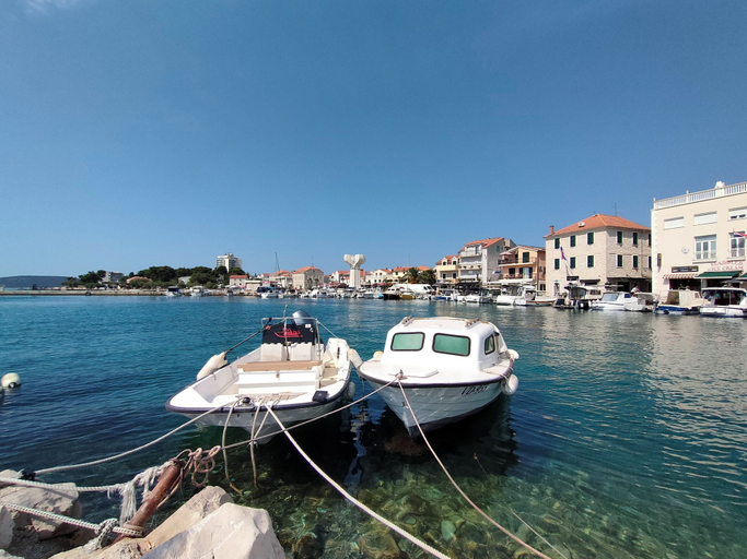 City view from property 2, Apartments and Rooms Jengic, Vodice