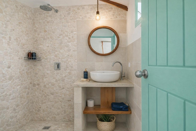 Bathroom 5, Quma Boutique Hotel - Adults Only, Lombok