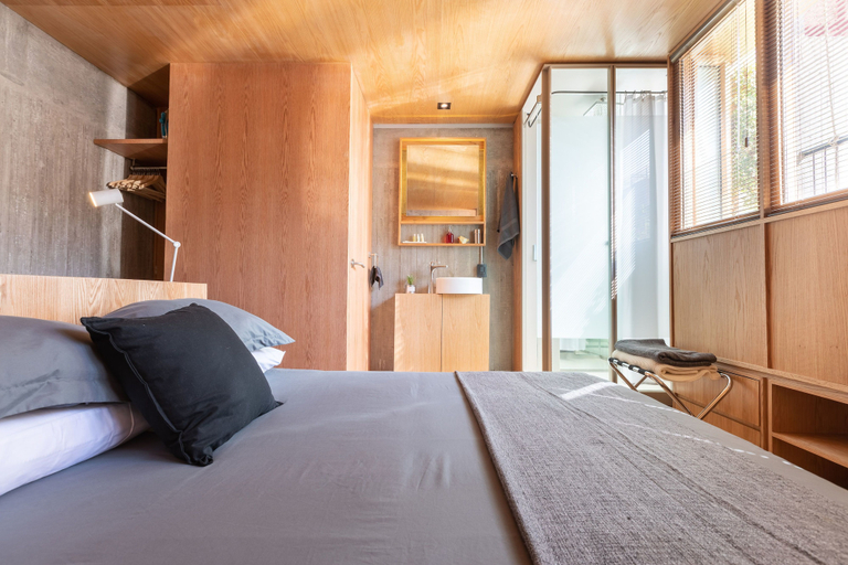 Bedroom 3, Stunning Apartment in a 1910 Building at La Roma, Mexico City