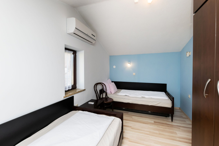 Bedroom 4, House Poljica With a Pool, Krk