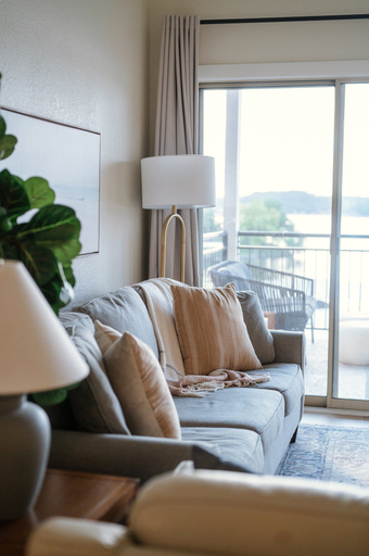 Living area 5, Upscale Lakefront Condo at 2mm With Pools, Slip, and Main Channel Views, Camden