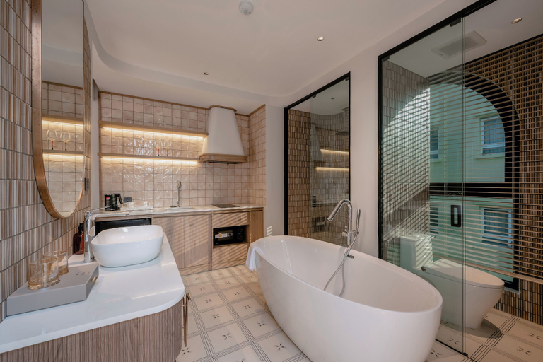 Bathroom 3, iRest Atelier Hanoi Apartment & Hotel, Đống Đa