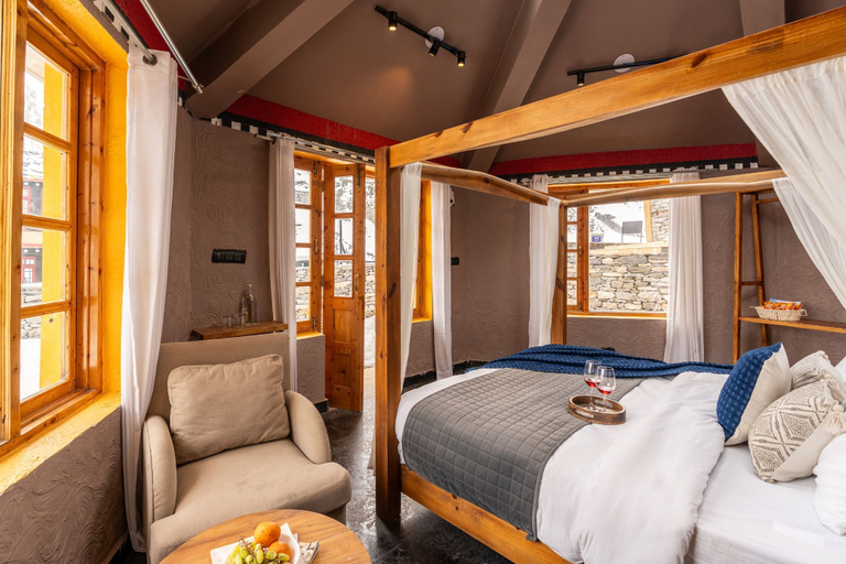 Bedroom 3, Moustache Koksar Luxuria, Lahul & Spiti