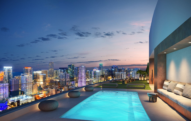 Rooftop pool 5, RS Suites - District 225 Miami, Miami-Dade
