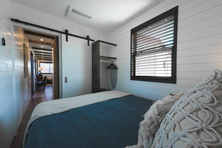 Bedroom 3, The Blue Ridge Container Tiny Home in the Country, McLennan