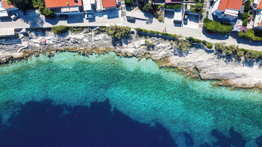 Aerial view 2, Apartments Dijana, Blato