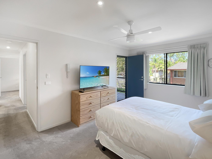 Bedroom 4, Beachside 3-Bed Apartment with Garage Parking, Eurobodalla