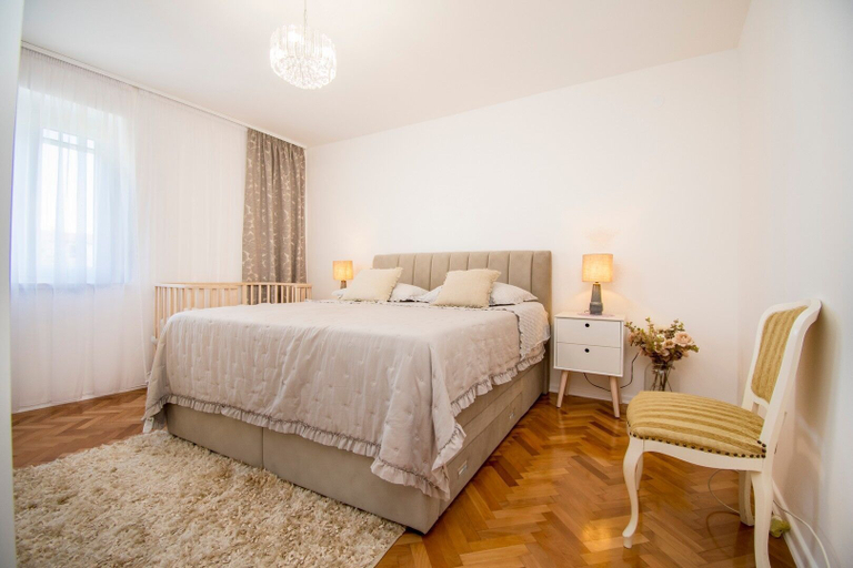 Bedroom 3, Apartment Sunny Family Terrace, Povljane