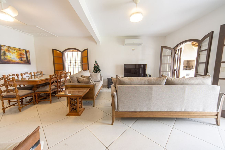 Room 3, Casa c Churrasqueira Perto da Praia de Pernambuco, Guarujá