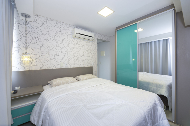 Bedroom 3, Aluguel Cobertura 3 Suítes com Piscina Bombas SC - 696, Bombinhas