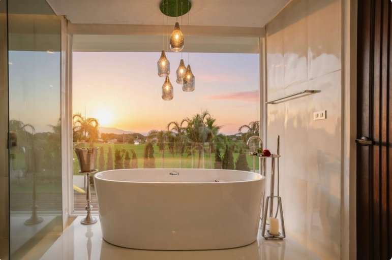 Bathroom 4, Palm Villa- Modern Luxury & Exclusive Villa Resort, San Sai