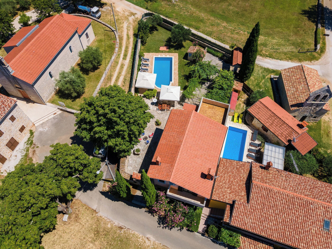 Aerial view 3, Villa San Giacomo, Višnjan