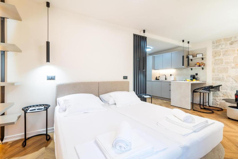 Bedroom 3, Apartments Centre In Stone House, Split