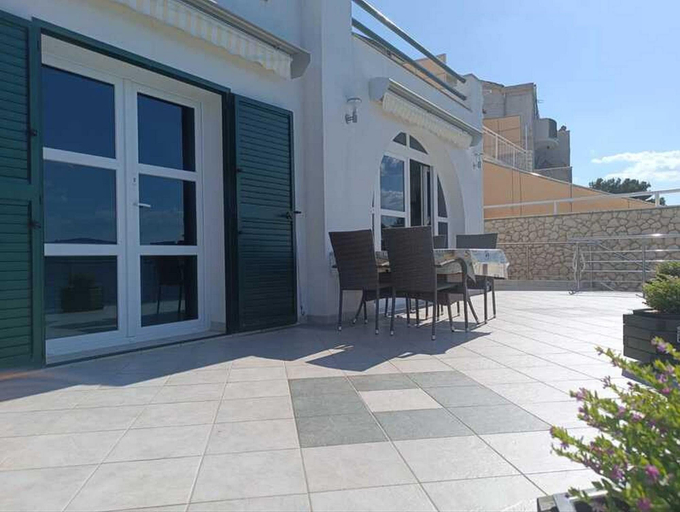 Terrace/patio 2, Apartments Draga, Primošten