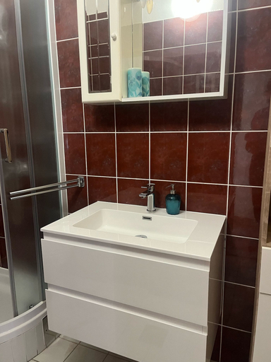 Bathroom 5, Apartment Apartman Toni, Gradac