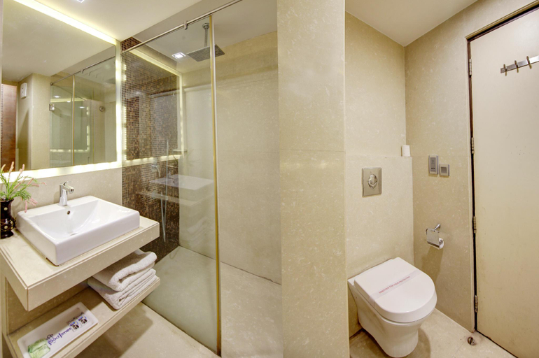 Bathroom, Hotel Good Times, Delhi