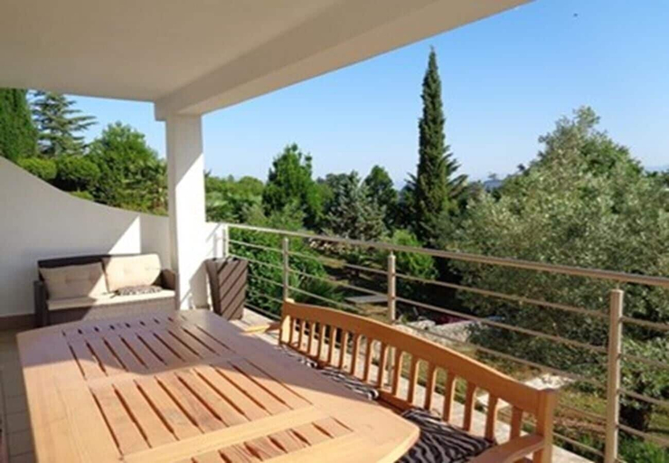 Terrace/patio 5, Apartments Vlado, Njivice