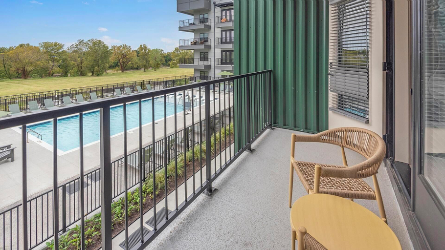 Terrace/patio, Landing Furnished Apartments Harborside - Memphis, Shelby