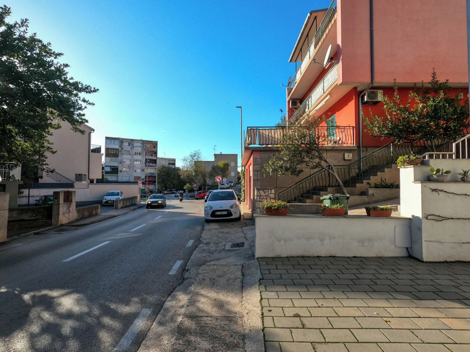 Property grounds, Apartment Spider With Parking, Šibenik