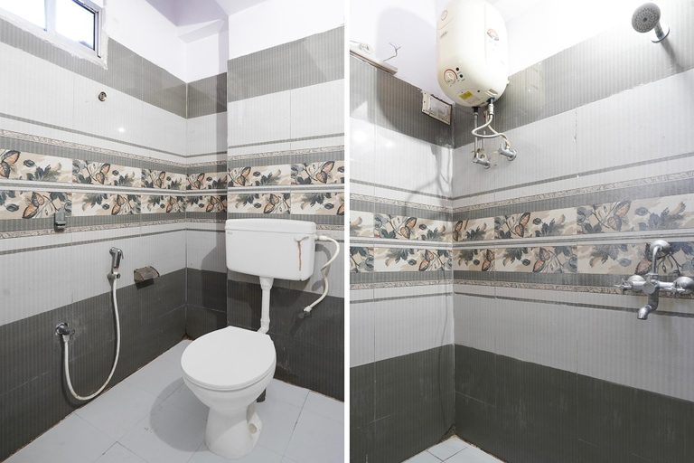 Bathroom 4, FabHotel DP International, Patna
