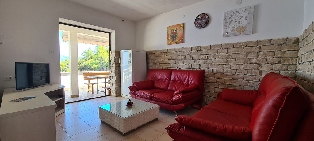 Living room, Apartments On the Beach, Sućuraj
