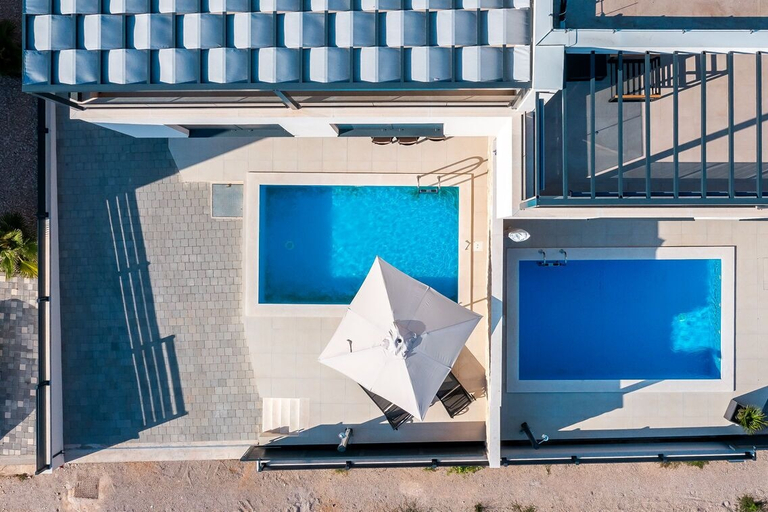 Aerial view, Villa Sv. Josip, Vodice