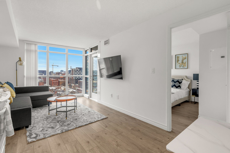 Living area 3, Toronto Harbour Suites, Toronto