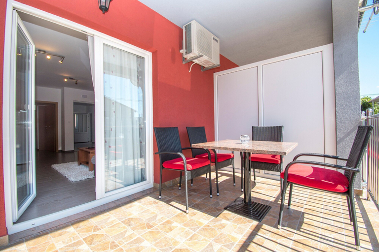 Terrace/patio 3, Apartments AS, Vodice