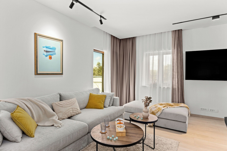 Living room 2, Villa Casa Dika, Marčana