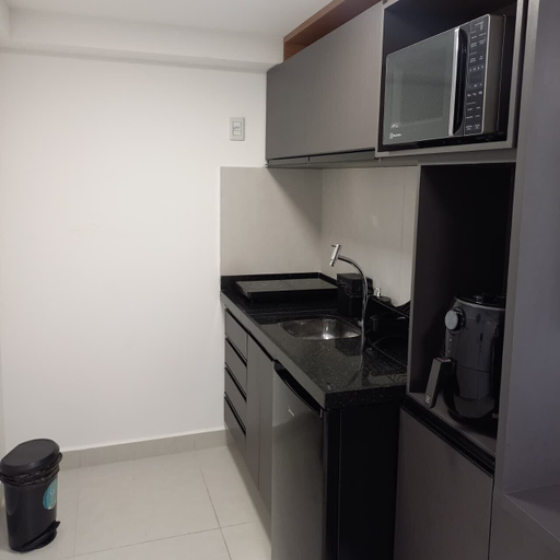 Private kitchen 5, Flat Cabo Branco Aurea 50m do mar 403, João Pessoa