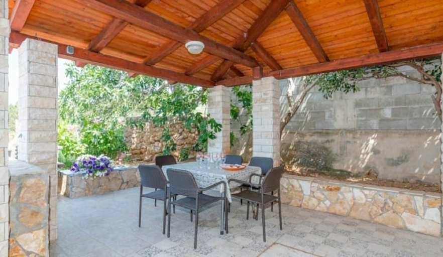 Terrace/patio 4, Apartments Jope, Novalja