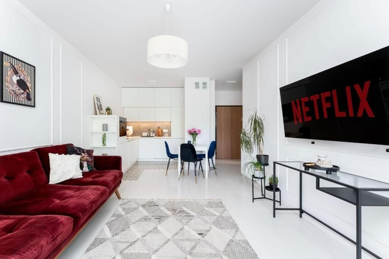 Living area 2, Malila Premium Apartments Tauron Lema 7, Kraków City