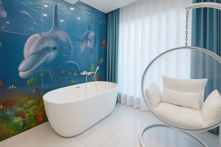 Bathroom 4, Chongqing City Center Family Apartment, Chongqing