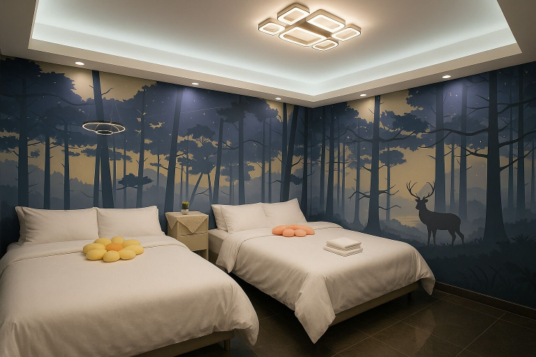 Bedroom 3, Chongqing City Center Family Apartment, Chongqing