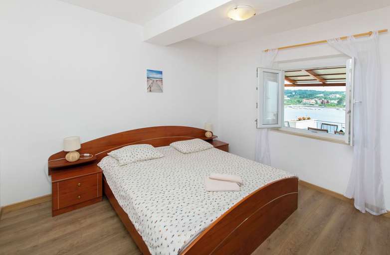 Bedroom 3, Apartment Sunny, Lumbarda