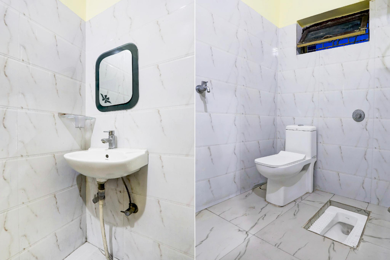 Bathroom 4, Hotel O R B Palace, Varanasi