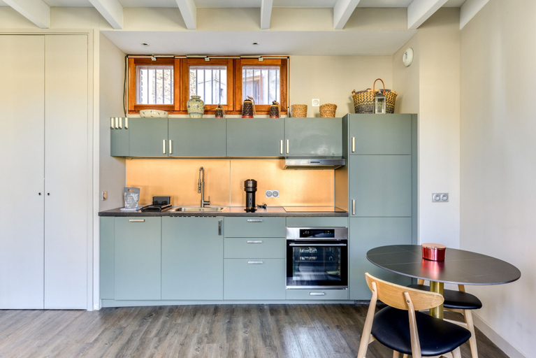 Private kitchen, La Verriere in Montpellier, Hérault