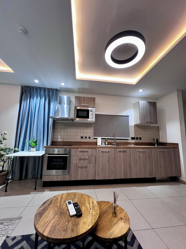 Private kitchen 5, Luxury Studio Apartments in Accra, Accra