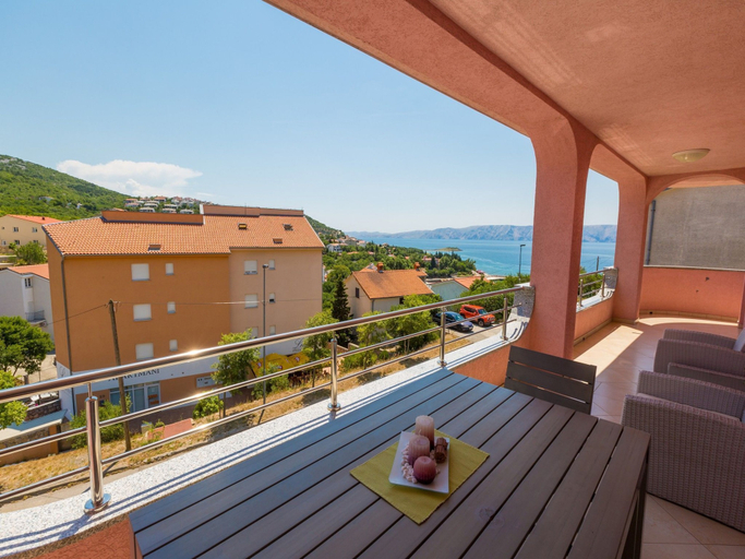 Water view 2, Apartment Black@white, Novi Vinodolski