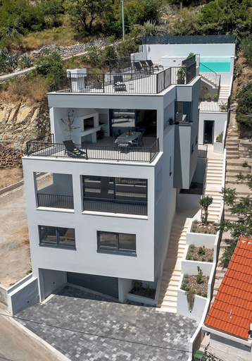 Outdoor pool 2, Villa Roof Pool, Brela