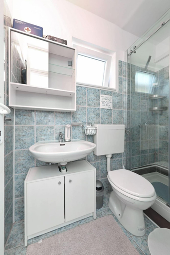 Bathroom 4, Apartments Djurdja by the sea, Murter