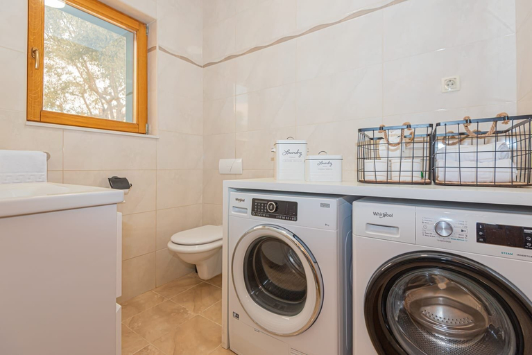 Bathroom 3, Villa V4 With Pool, Vodice