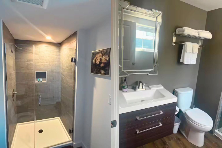 Bathroom 5, Daniella's Suites, Essex
