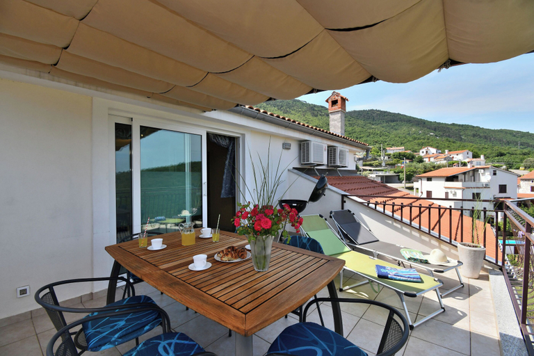 Balcony 4, Apartment Mario, Mošćenička Draga