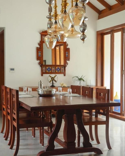 Dining 4, Miraaya Sundara Island Villa, Alappuzha