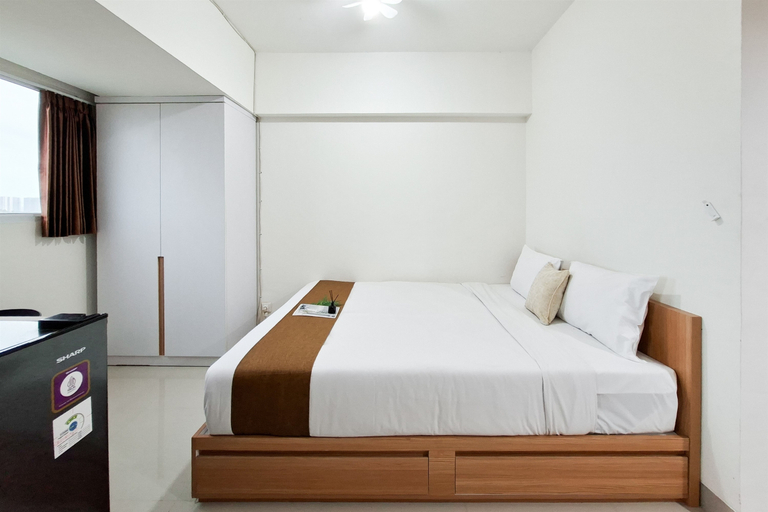 Bedroom 2, Serene Studio for 2 Pax at Cisauk Point Apartment By Travelio, Tangerang