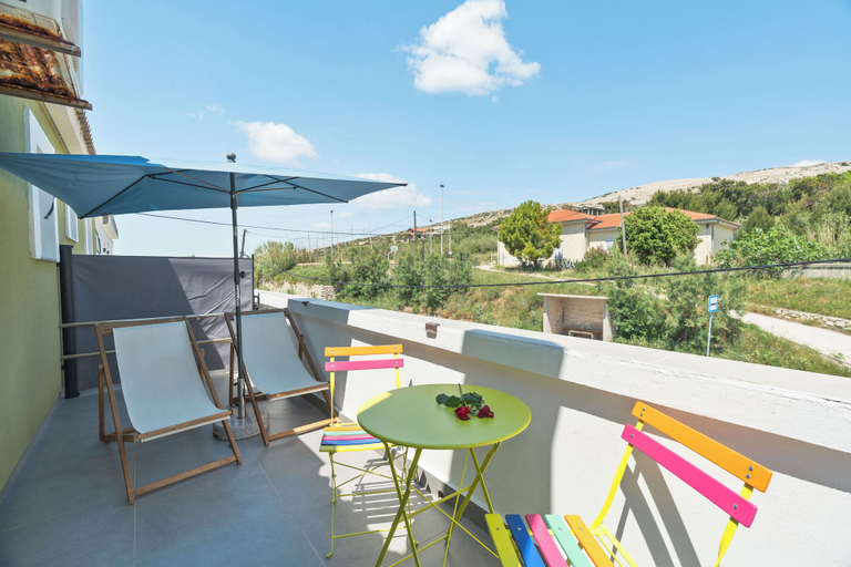 Terrace/patio 2, Apartment Don, Pag