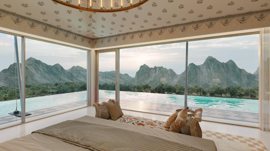 Bedroom 3, Taj Aravali Resort & Spa, Udaipur, Udaipur