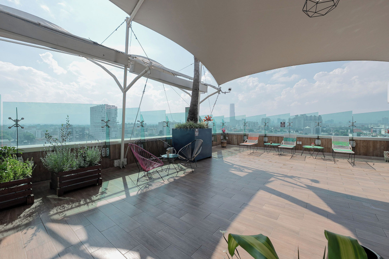 Terrace/patio 4, The Green Escape Suite, Mexico City